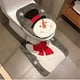 thumbnail image 4 of Juego de funda y alfombra para asiento de inodoro navideño, decoración navideña, estilo de baño, 4 of 5