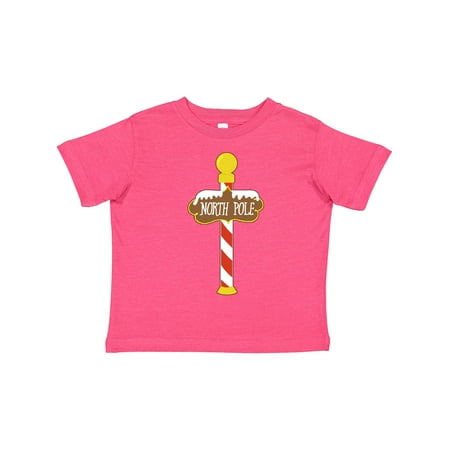

Inktastic The North Pole Boys or Girls Toddler T-Shirt