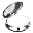 thumbnail image 3 of Black Pill Buddy Three Section Pocket Purse Travel Medicine Pill Box Case, 3 of 5