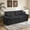 Black, variant on Wansaly 84" Corduroy Sofa, Soft Sponge, Deep Seats, 2 Pillows, Upholstered Comfort for Living Room, Teal