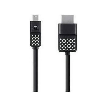 Belkin - 6' Mini DisplayPort-to-HDMI Cable - Black