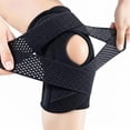 thumbnail image 1 of Meniscus Brace Original,Knee Brace with Side Stabilizers for Meniscus Tear, Breathable Compression Knee Support for Knee Pain (Black), 1 of 6