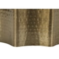 thumbnail image 4 of 22-inch Gold Metal Drum Nightstand for Contemporary Bedroom No Assembly Required, 4 of 6