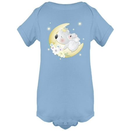 

Mother And Baby On The Moon Bodysuit Infant -Image by Shutterstock Newborn