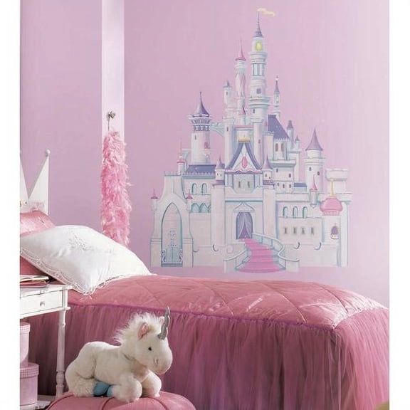 Wallhogs Disney Cinderella Princess Castle Cutout Wall Decal (Set of 6)