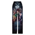 thumbnail image 5 of Demon Slayer Pajama Pants Long Sleep Pants Soft Elastic Waist PJ Bottoms Lounge Pants, 5 of 7