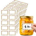 thumbnail image 6 of 100Pcs Fruit Pattern Sticker Adhesive Food Container Labels for Home Office, 6 of 9