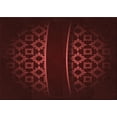 thumbnail image 1 of Ahgly Company Indoor Rectangle Patterned Chocolate Brown Area Rugs, 8' x 12', 1 of 6