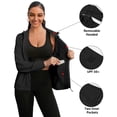thumbnail image 4 of Chaqueta de protección solar Cromoncent para mujer UPF 50+, color negro, 4 of 6