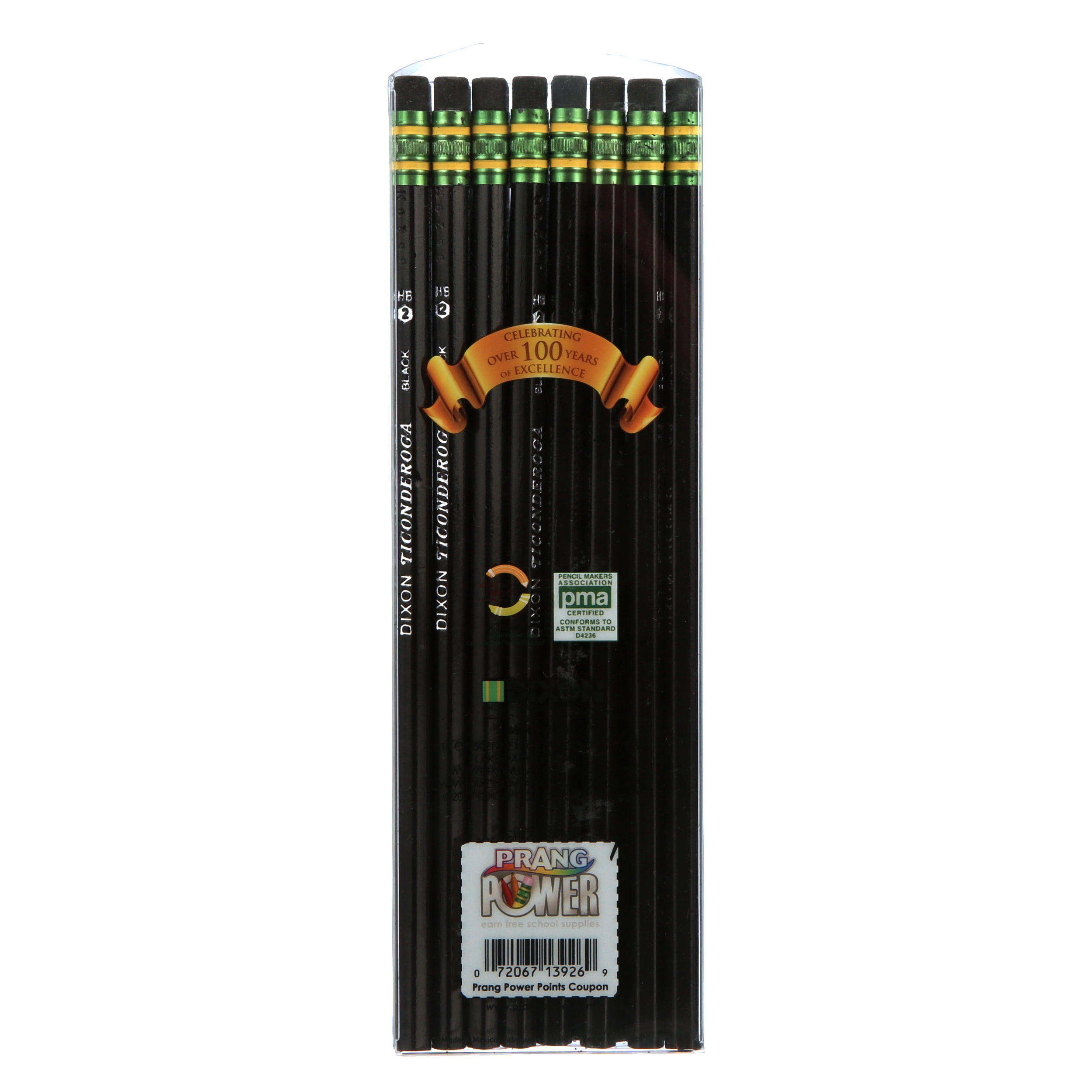 Yubbler - Ticonderoga Pencils, #2 Lead, Medium Soft, Pack of 24