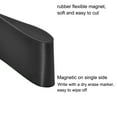 thumbnail image 3 of Uxcell Black Magnetic Strip for Crafts, 1 Inch x 6.5 Feet x  1/16 Inch, 3 of 5
