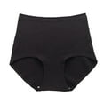 thumbnail image 2 of Xijirk Panties for Women,Plus Size High Waisted Underwear Full Coverage Briefs Soft Comfortable Postpartum Panties for Daily Wear,Womens Underwear,Black,XL, 2 of 4
