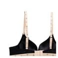 thumbnail image 4 of Brasier Vicky Form para Dama, Tirantes Brandeados Negro 32B, 4 of 4