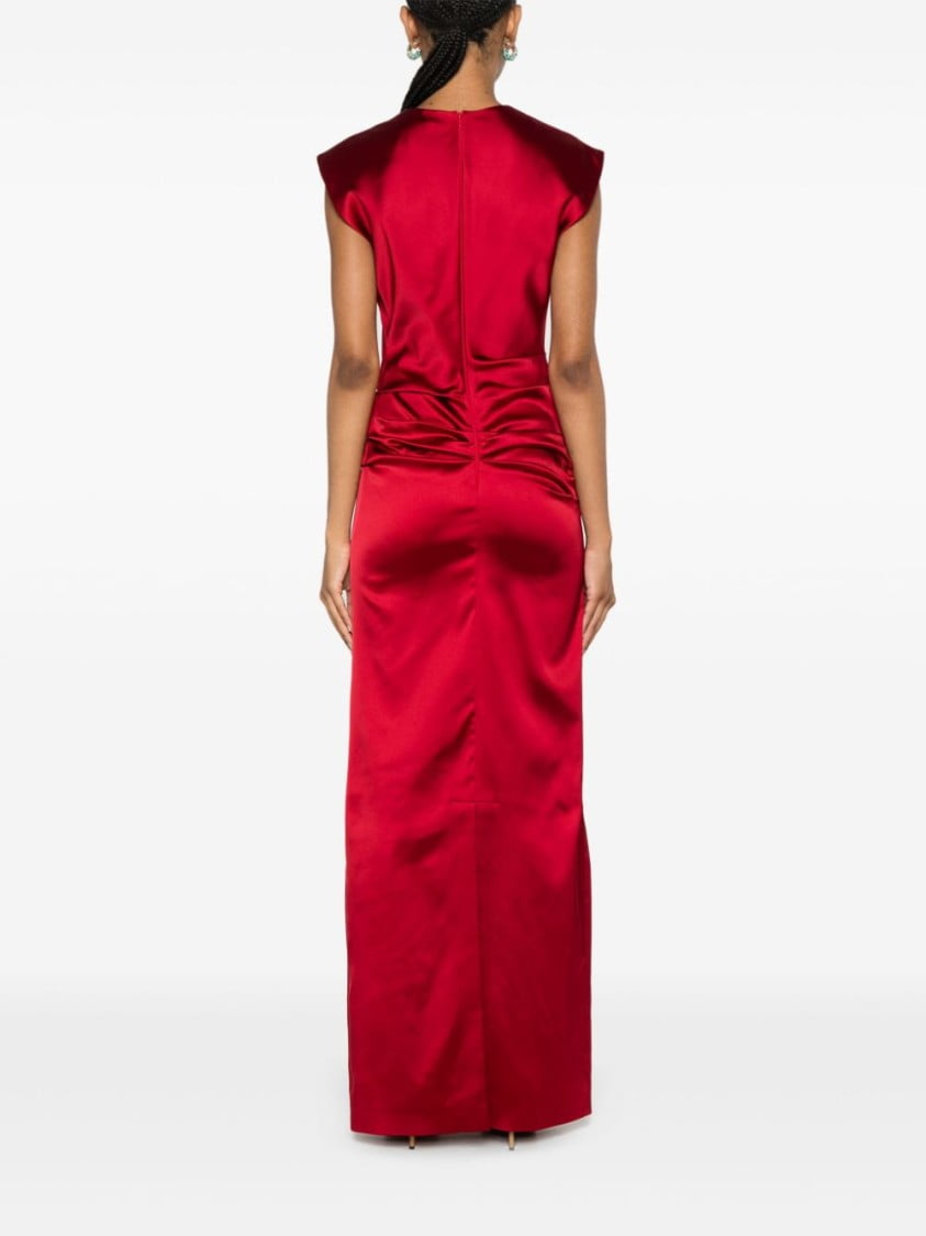 ワンピース MAX MARA PIANOFORTE Woman Dress Red 2511221054600 009 s-l400.jpg