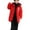 Red, variant on KAUOD Boys Long Winter Coats Waterproof Padded Hooded Puffer Jackets Kids Quilted Snap Buttons Insulated down Outwear
