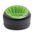 thumbnail image 2 of Intex Empire Indoor Inflatable Blow Up Dorm Room Lounge Air Chair, Lime Green, 2 of 6