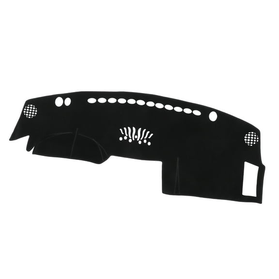 Unique Bargains Car Dashboard Cover Compatible for Infiniti FX35 2003-2008 Protective Polyester Black