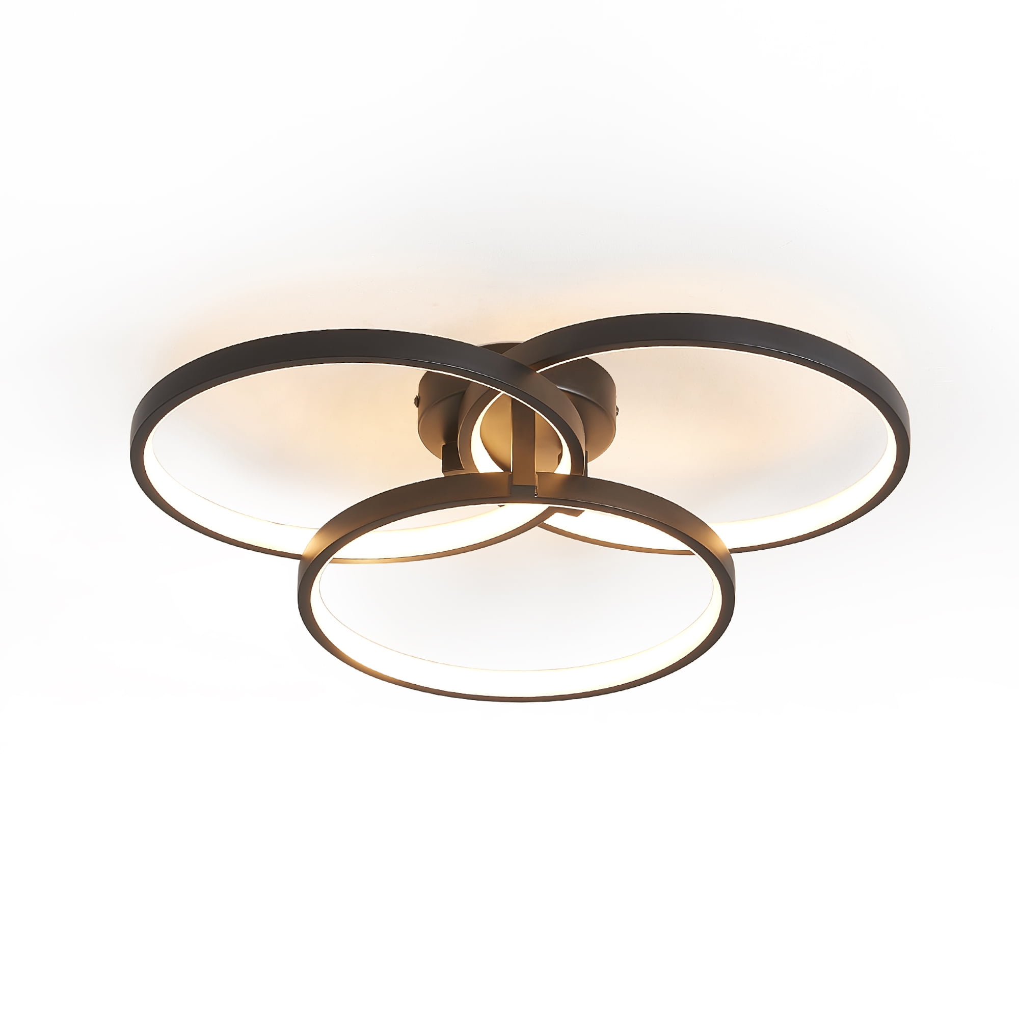 minimalist style，Flush Mount Ceiling Light for House,Adjustable color temperature 3000K/4000K/5000K