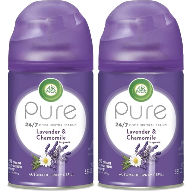 Recarga de Spray Automático Air Wick Freshmatic Ultra Lavanda 350 ml x2