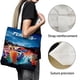 thumbnail image 3 of Turbo Bolso de tela con estampado de lienzo para mujer, bolsa de compras reutilizable y estética, con cremallera interior, regalo para mujer, 35 × 40 cm., 3 of 6