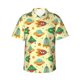 thumbnail image 1 of Fotbe Colorful Outer Space Camisa Hawaiana para Hombre Unisex – Camisa Casual de Verano con Botones de Manga Corta de Algodón y Lino,XX-Large, 1 of 7