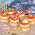 thumbnail image 4 of KAKOWELY Pastel falso, comida falsa, tienda de panadería, modelo de exhibición de pasteles, decoración de fiesta, accesorio de fotos, 4 of 5