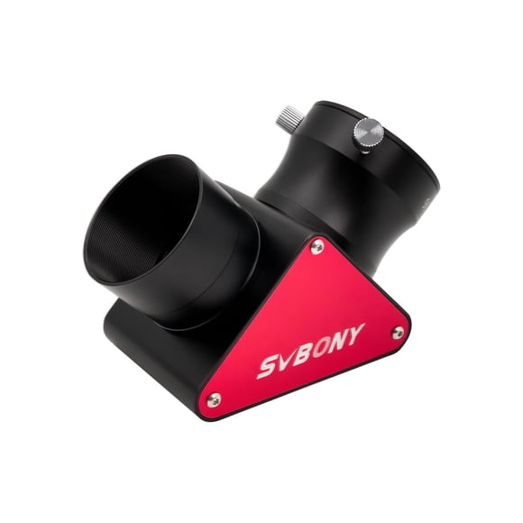 SVBONY SV188P Miroir Diélectrique Étoile Diagonal, Miroir Diagonal à 90 Degrés, Revêtements Diélectriques à 99 % de Réflectivité avec Anneaux de Compression en Laiton (2 Pouces)