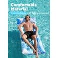 thumbnail image 7 of Joyfy Inflatable Pool Float Lounger Adults, Pool Floaties Sun Tanning Bed Float with Headrest for Adults, Floating Mat Pool Lounge Raft Floaty for Lake Beach Swimming Pool Party Water Fun, 7 of 7