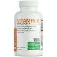 thumbnail image 4 of Bronson Vitamin K Triple Play (Vitamin K2 MK7 / Vitamin K2 MK4 / Vitamin K1) 180 Capsules, 4 of 6