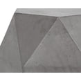 thumbnail image 3 of Sunpan Constance 15.5" Round Contemporary Concrete End Table in Gray, 3 of 4