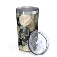 thumbnail image 2 of Pioneer Flower 10oz Tumblers Stainless Steel Tumbler with Lid and Straw,Vacuum Insulated Double Wall Travel Tumbler Cups with Cleaning Brush for Coffee, Tea, 2 of 4