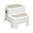 thumbnail image 4 of DOLITY 2 step stools for stools, double step stool for toddlers, bedside step stool for grey, 4 of 9