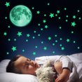 thumbnail image 3 of Ceiling Art Stickers Self-Adhesive Luminous Wall Decals Wall Stickers for Room, 3 of 10