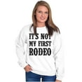 thumbnail image 4 of Not My First Rodeo Horseback Riding Sweatshirt for Men or Women Brisco Brands S, 4 of 6