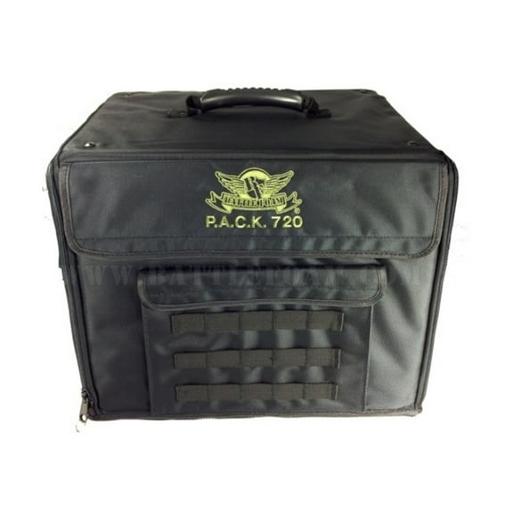 Battle Foam P.A.C.K. 720 Molle w/Pluck Foam Trays (Black) New