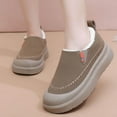 thumbnail image 2 of Womens Fuzzy Snow Boots Slip on Platform Winter Loafers Waterproof Round Toe Outdoor Sneakers Warm Ankle Booties, 2 of 7