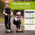 thumbnail image 4 of Patinete para niños 3 en 1 con asiento extraíble y ruedas con iluminación LED, 4 of 5