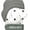 Gray, variant on Malarkey Kids Baby Teething Mitten, Infant Teether, Baby Chew Toy, Protects Hands with Gray Stars