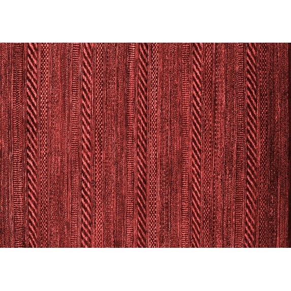 Ahgly Company Indoor Rectangle Oriental Red Modern Area Rugs, 7' x 9'