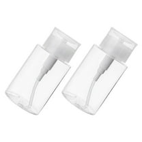 2 Pcs Cleansing Bottle Press The Bottle Reusable Lotion Bottles Travel 11x5.5cm