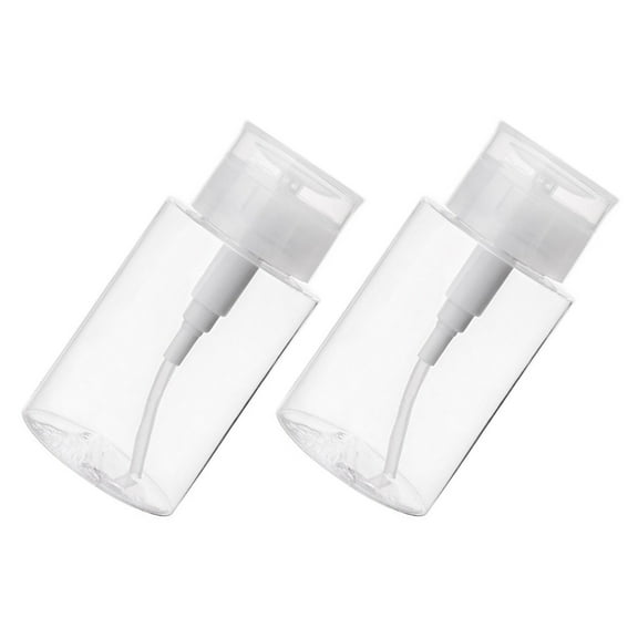 2 Pcs Cleansing Bottle Press The Bottle Reusable Lotion Bottles Travel 11x5.5cm