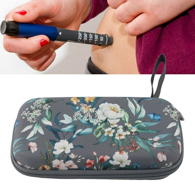Portable Insulin Cooler Bag, Multifunctional Diabetic Medication Cool Organizers for Drugs