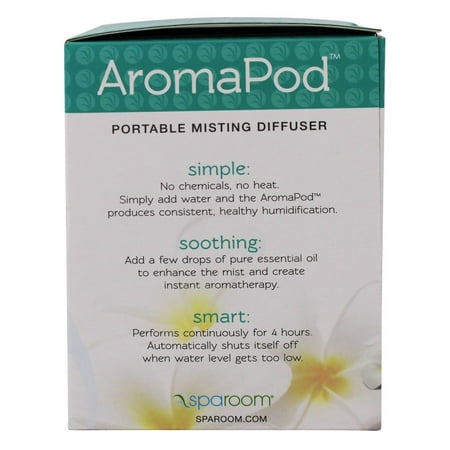 SpaRoom - AromaPod Portable Misting Diffuser White