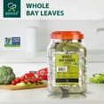 thumbnail image 2 of Soeos Bay Leaves, 8 KEF28 oz (227g), Non-GMO Verified, Dried Bay Leaf, Freshly Packed to Keep Fresh, Bay Laurel Herbs for Cooking,Bay Laurel Leaf, Dried Bay Leaves, 2 of 3