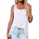 thumbnail image 1 of Camisetas Sin Mangas para Mujer, Estilo Túnica Informal, Holgadas y con Cuello en U y Dobladillo para Verano XXL, 1 of 5