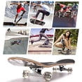 thumbnail image 6 of 31 Inch Double Kick Skateboard Cruiser Longboard for Kids Beginners with Maple Deck, 6 of 8