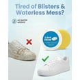 thumbnail image 2 of White Shoe Cleaner Cream, Multipurpose No-Wash Solid Comes with Sponge Removes Stains, Multipurpose White Shoes Clean Cream,2pcs, 2 of 3