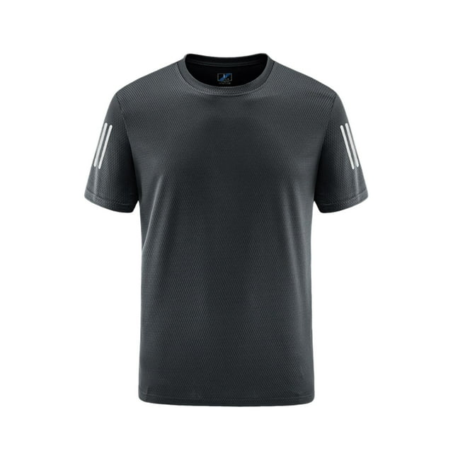 Cinvoph T-Shirts d'Été Décontractés pour Hommes à Col Rond, Manches Courtes, Hauts de Gym, Course, Entraînement