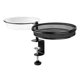 thumbnail image 5 of Comedero giratorio para pájaros con soporte de abrazadera, accesorios multifuncionales ajustables, bandeja de alimentación y recipiente de agua, 5 of 9