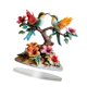 thumbnail image 1 of Acrylic Flower Branch Bird Sculpture Statue Collectible Decorative Figurines,Home Office Bookshelf Desktop Decors Gift Multicolor, 1 of 5